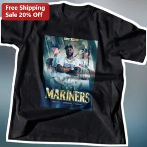 Vote Mariners Cal Raleigh Big Dumper Graphic Tee Seattle Baseball All-Star Vote Shirt available at our Los Angeles warehouse