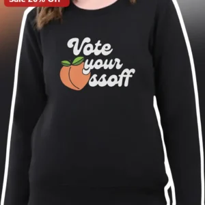 Vote Your Ossoff Sweatshirt Georgia Senate Campaign Crewneck Gift for Democrats available at our Los Angeles warehouse
