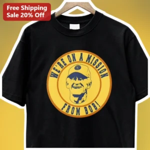 We're On A Mission From Bob Joe Biden Blues Brothers Parody Vintage Graphic Tee available at our Los Angeles warehouse