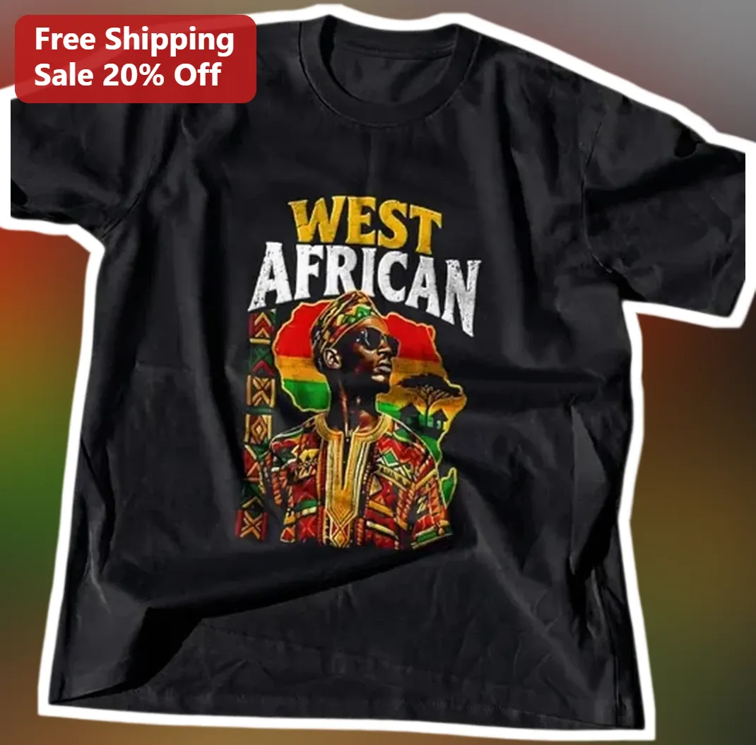 West African Tee Afrocentric Cultural Heritage Graphic T-Shi — Los Angeles West African Tee Afrocentric Cultural Heritage Graphic T-Shirt for Men Women available at our Los Angeles warehouse