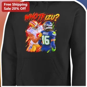 WHOTFIZU NFL Football Rivalry Hoodie Travis Kelce Stefon Diggs Chiefs Bills Fan Gift available at our Los Angeles warehouse