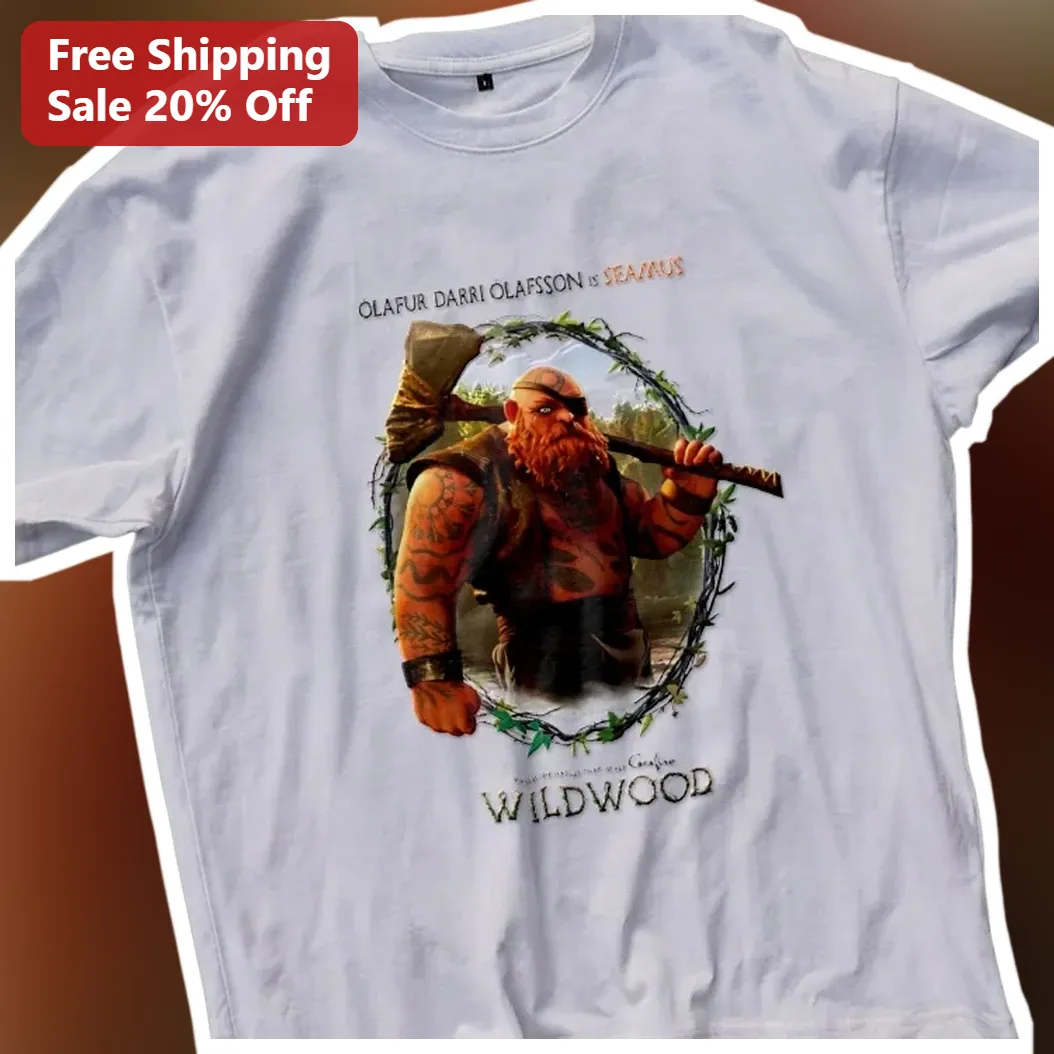 Wildwood Fantasy Dwarf Warrior Tee Custom Name Personalized Gift for D&D Players available at our Los Angeles warehouse