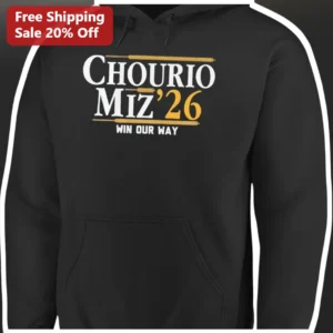 Win Our Way Hoodie Personalized Senior Class Gift Varsity Style Black Pullover available at our Los Angeles warehouse