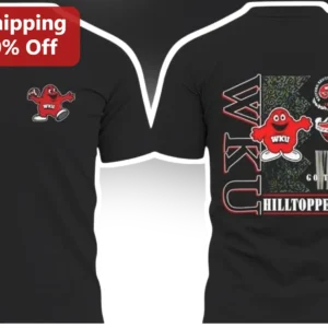WKU Hilltoppers Go Tops Tee Western Kentucky University Fan Apparel available at our Los Angeles warehouse