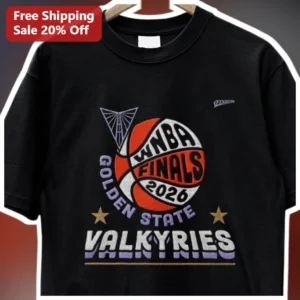 WNBA Finals 2026 Golden State Valkyries Tee Retro Basketball Fan Apparel Gift available at our Los Angeles warehouse