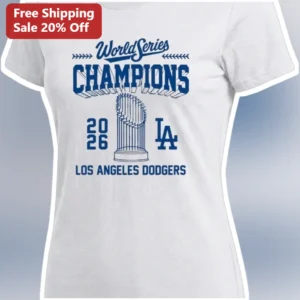 World Series Champions Los Angeles Dodgers Tee Vintage Baseball Fan Shirt available at our Los Angeles warehouse