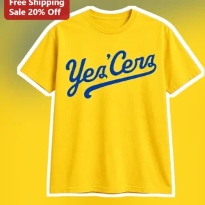 Yes' Cers Retro Typography Tee Funny Agreement Shirt Gift for Yes People available at our Los Angeles warehouse