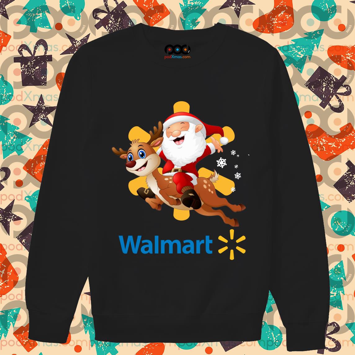 walmart santa shirt