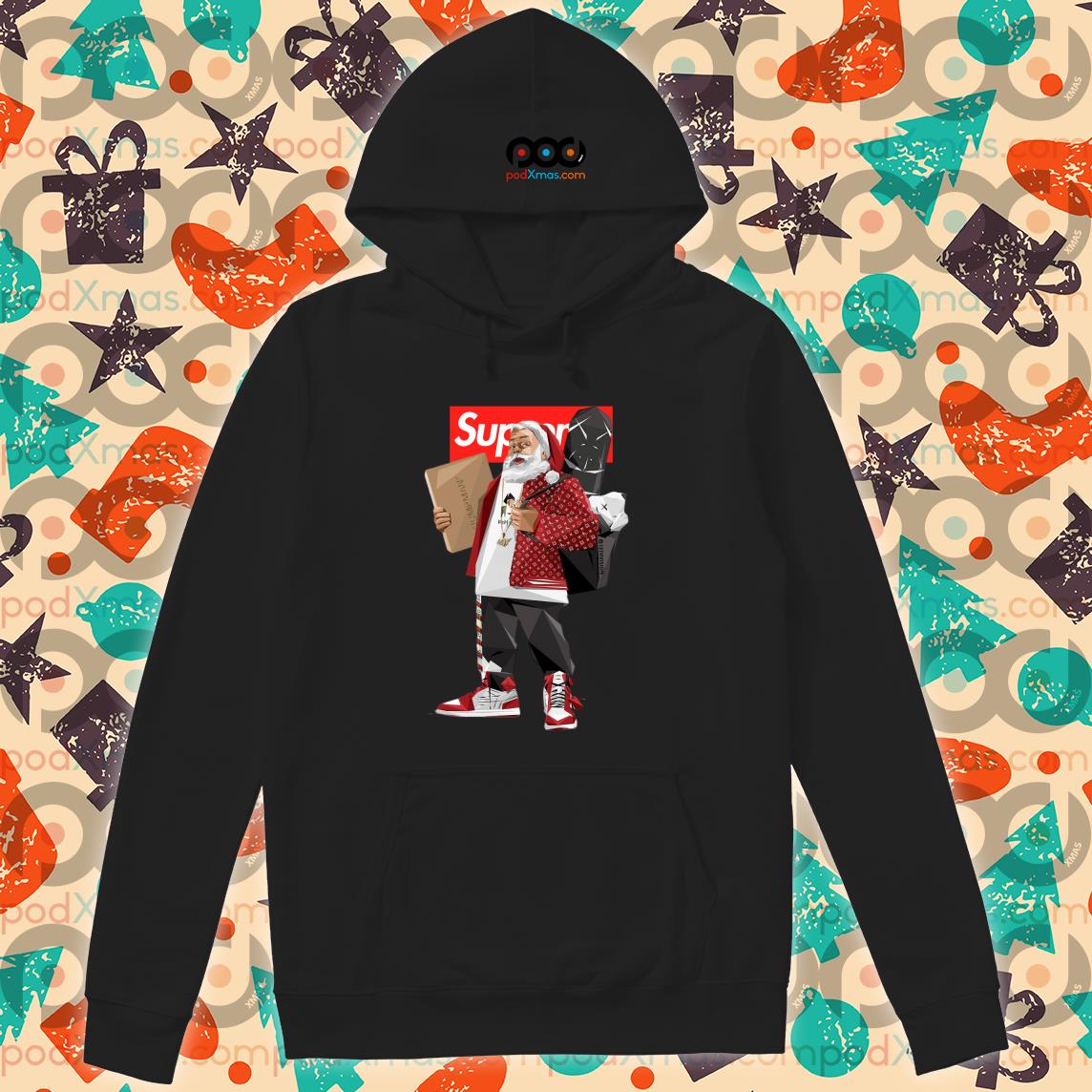 Santa Claus Supreme shirt, hoodie, sweater, longsleeve and V-neck T-shirt