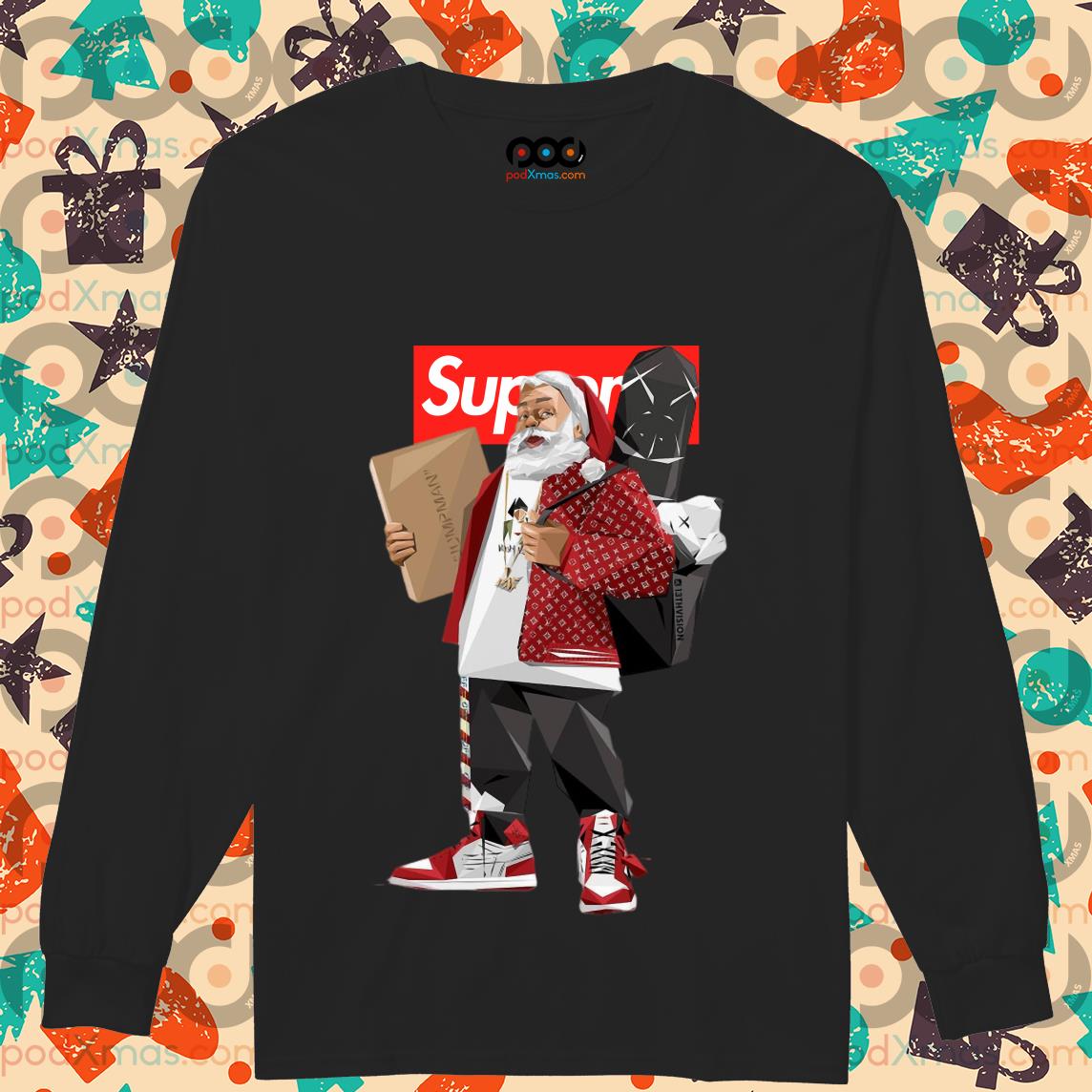 Supreme 2025 santa shirt