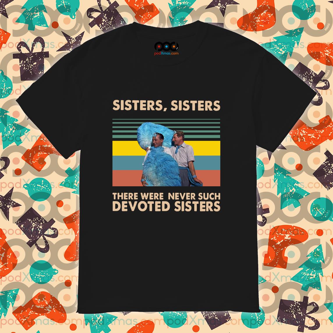 white christmas sisters t shirt