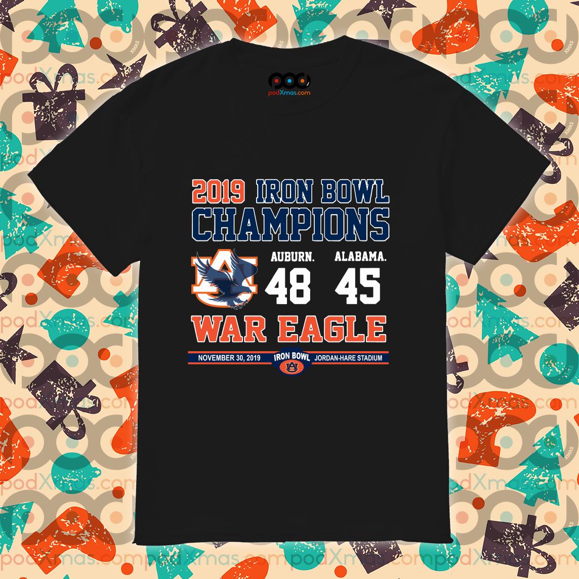 Auburn iron bowl 2019 2024 shirts