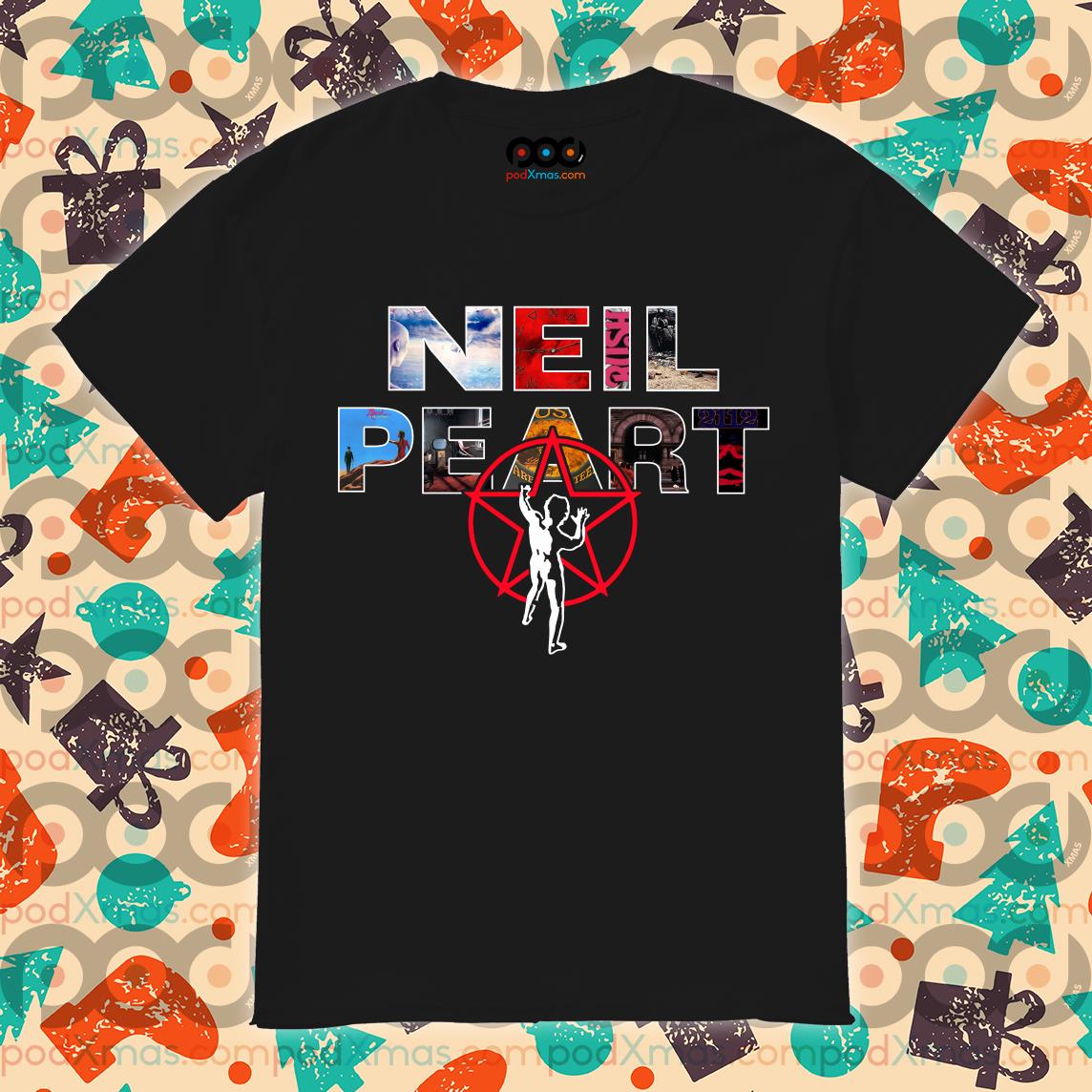 neil peart tribute shirt