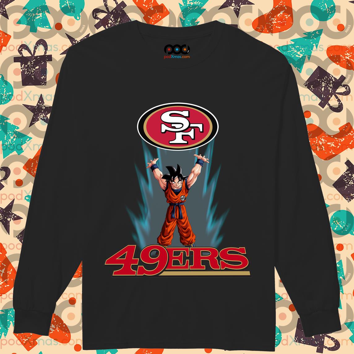 Son Goku San Francisco 49ers Shirt - High-Quality Printed Brand