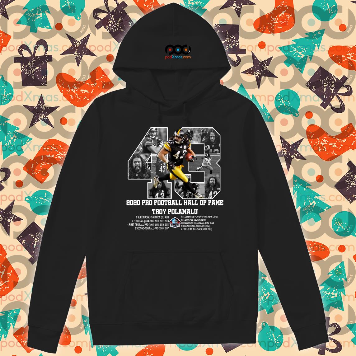 Troy polamalu outlet hoodie