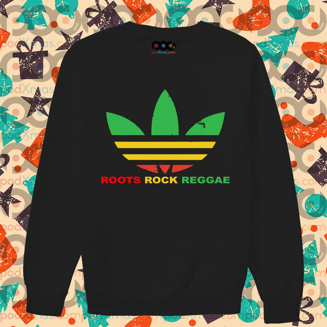 Roots Rock Reggae Adidas shirt For Shipping • PodXmas