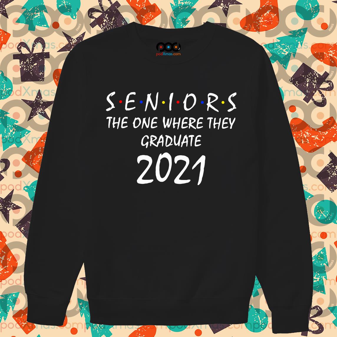 seniors friends shirt