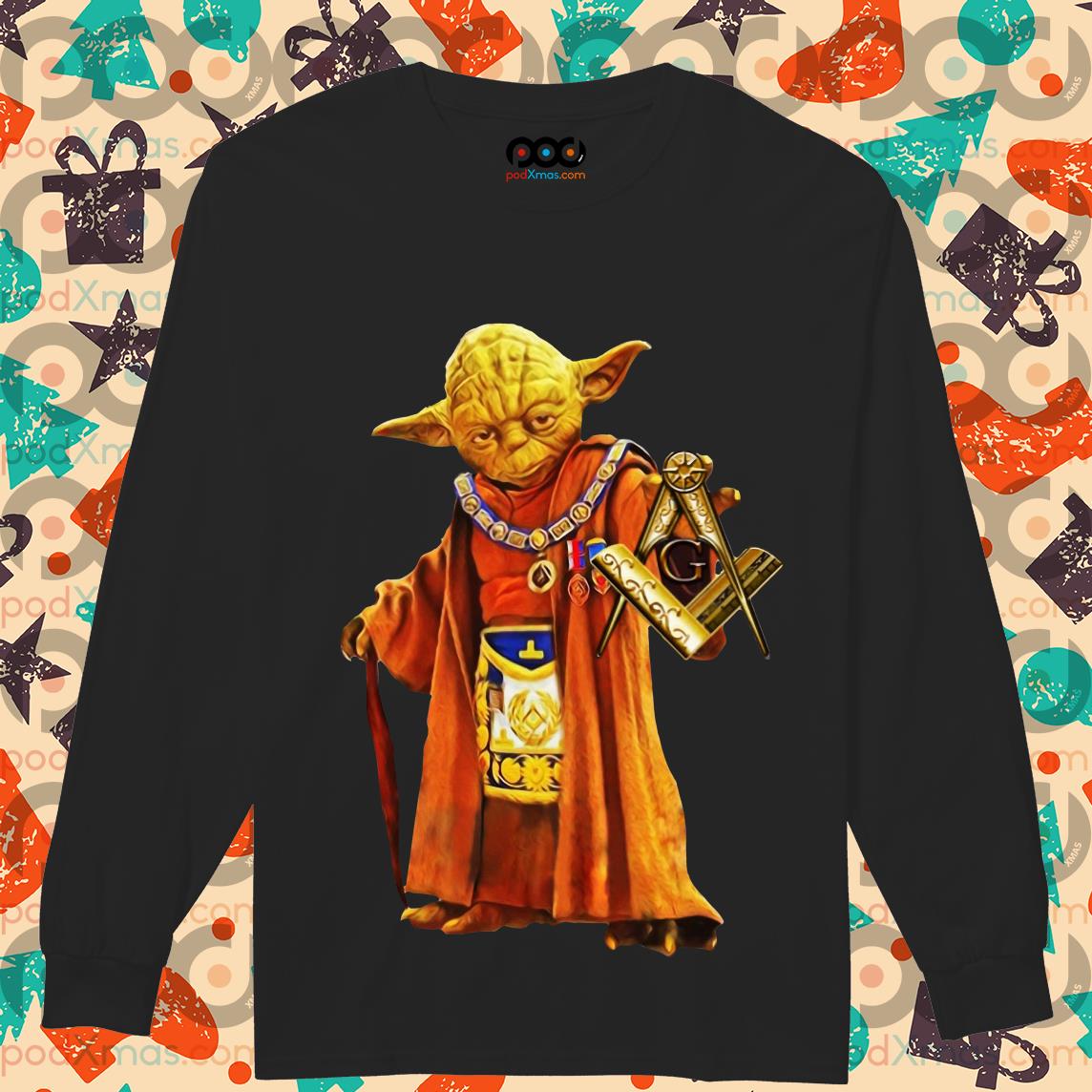 Get Master Yoda Freemasonry shirt For Free Shipping • Podxmas