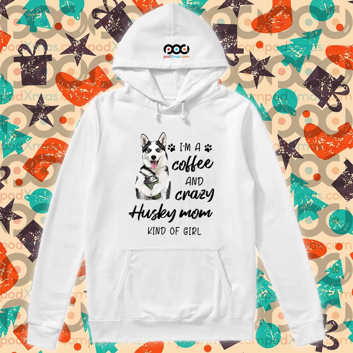 husky mom hoodie