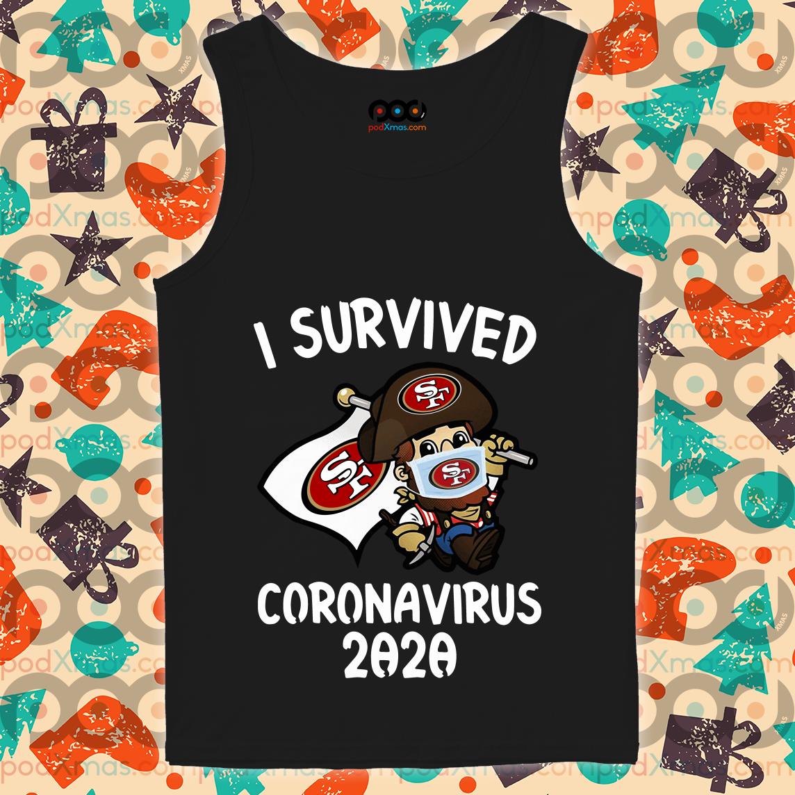 Get Sourdough Sam I survived Coronavirus 2020 T-shirt For Free