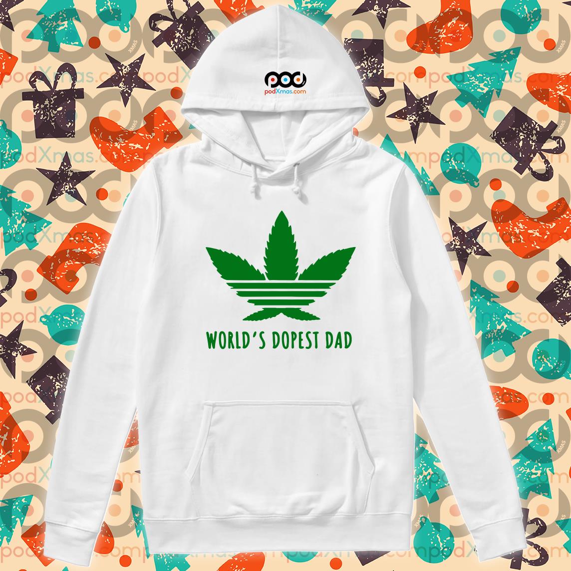 Worlds dopest 2025 dad hoodie