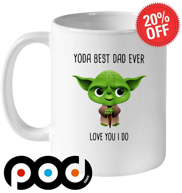 Yoda Best Dad Ever Custom Mug