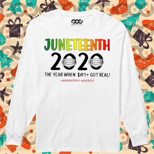 Juneteenth shirt hot sale 2020