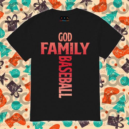 God Family Baseball shirt