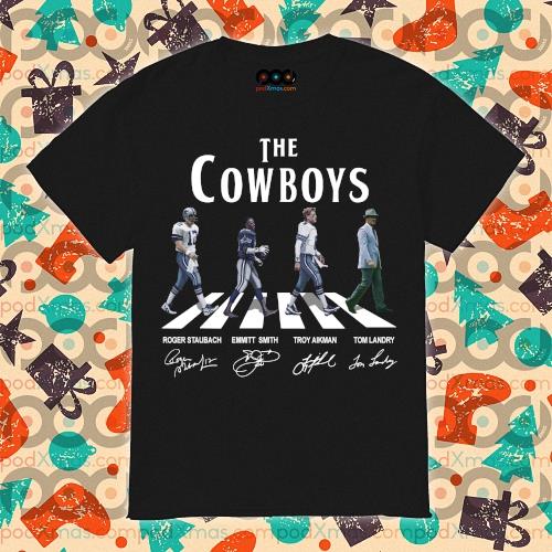 The Cowboys Abbey Road Crosswalk shirt