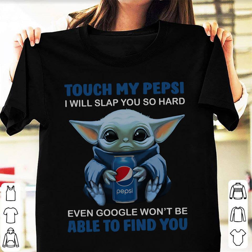 baby yoda pepsi shirt