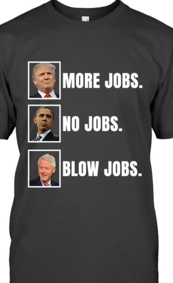 more jobs no jobs t shirt