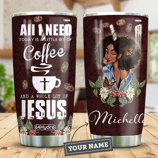 Black Women - Personalized Black Women Tumbler Black Women And