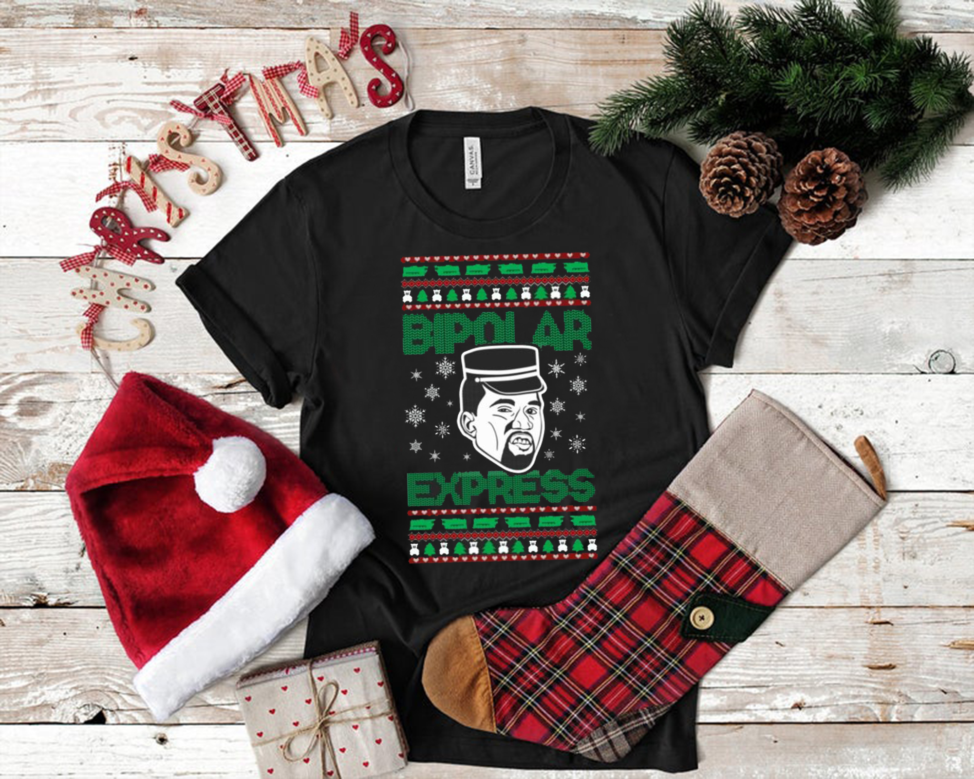 Kanye west outlet ugly christmas sweater