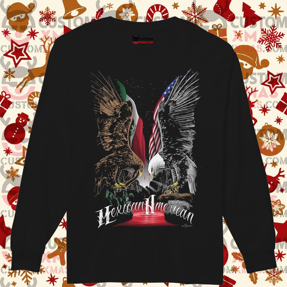 Get Eagle Mexican American hoodie For Free Shipping Custom Xmas Gift