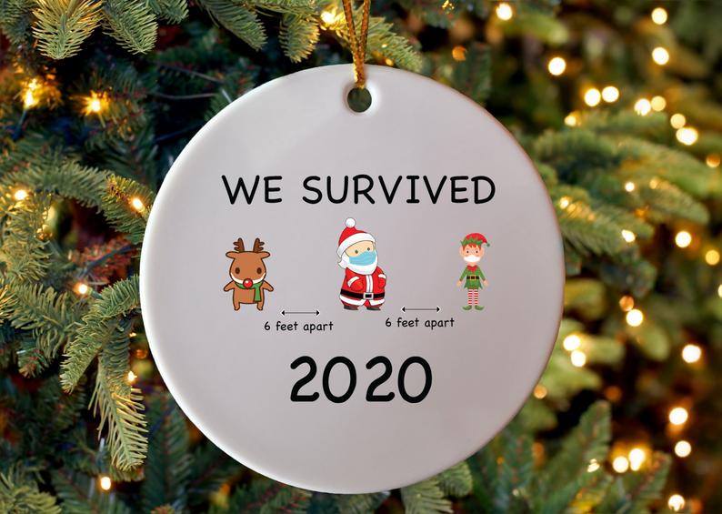 Funny 2020 online christmas ornaments