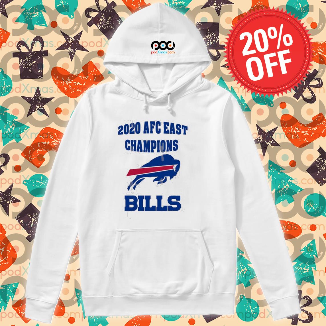 Buffalo Bills 4 Time Afc Champions shirt, hoodie, sweater, long