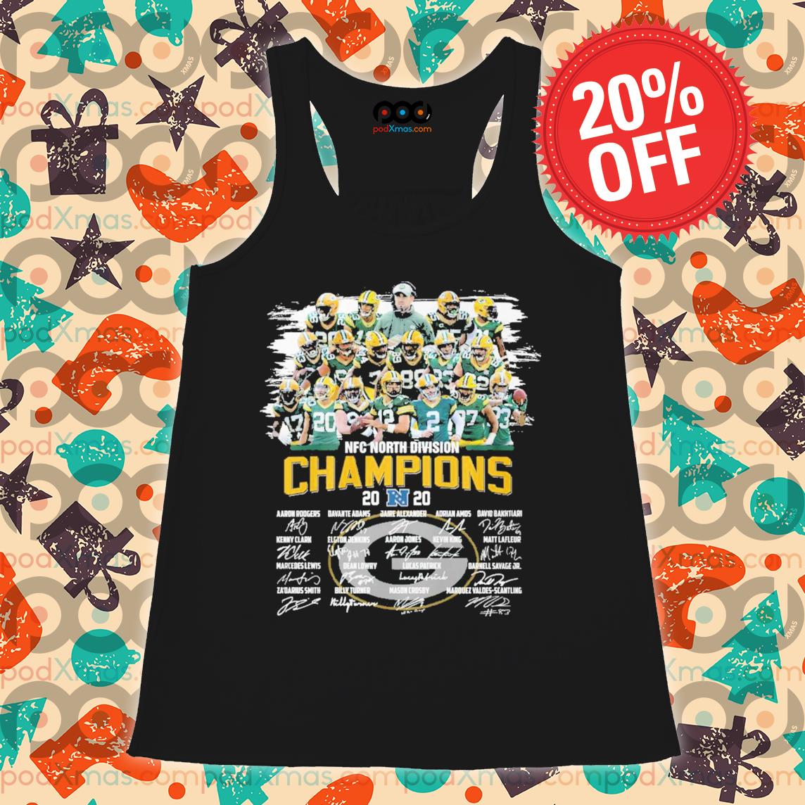 Green Bay Packers 2020 NFC North Champions gear, buy it now